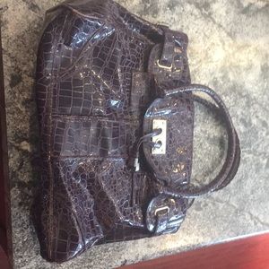 Purple purse